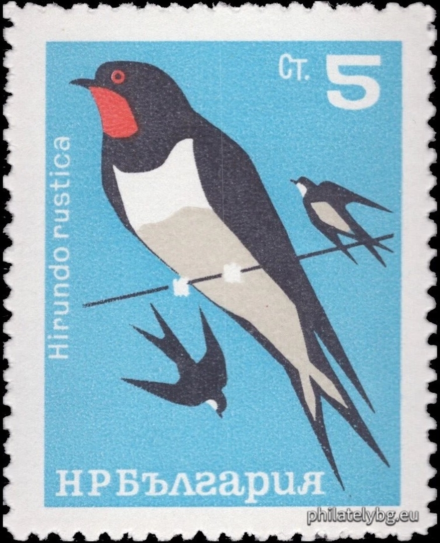 20.04.1965 - „ Пойни птици . “ - осем пощенски марки.