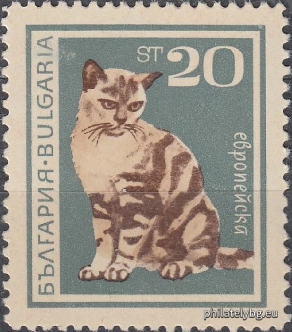 27.05.1967 - „ Котки . “ - шест пощенски марки.
