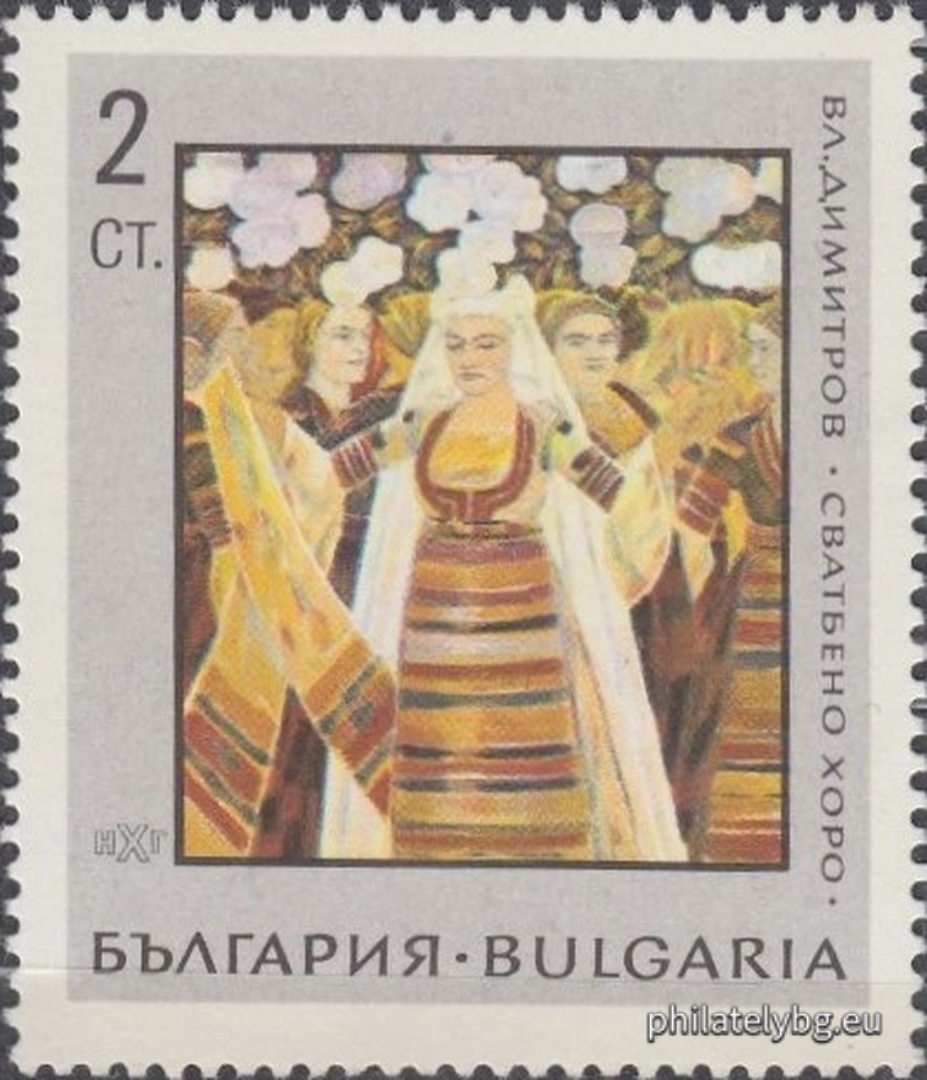 25.12.1967 - „ Национална художествена галерия - картини . “ - шест пощенски марки.