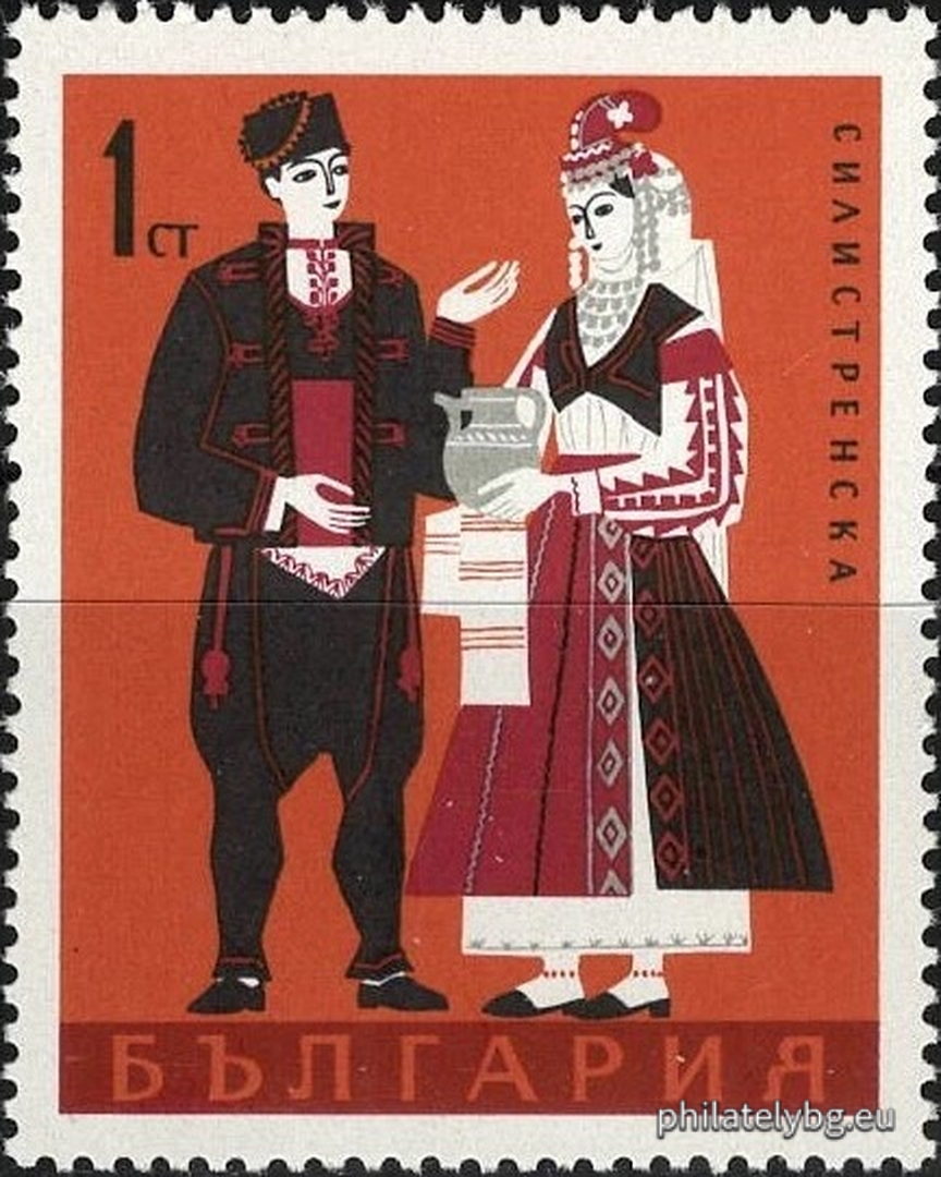 20.11.1968 - „ Народни носии . “ - шест пощенски марки.