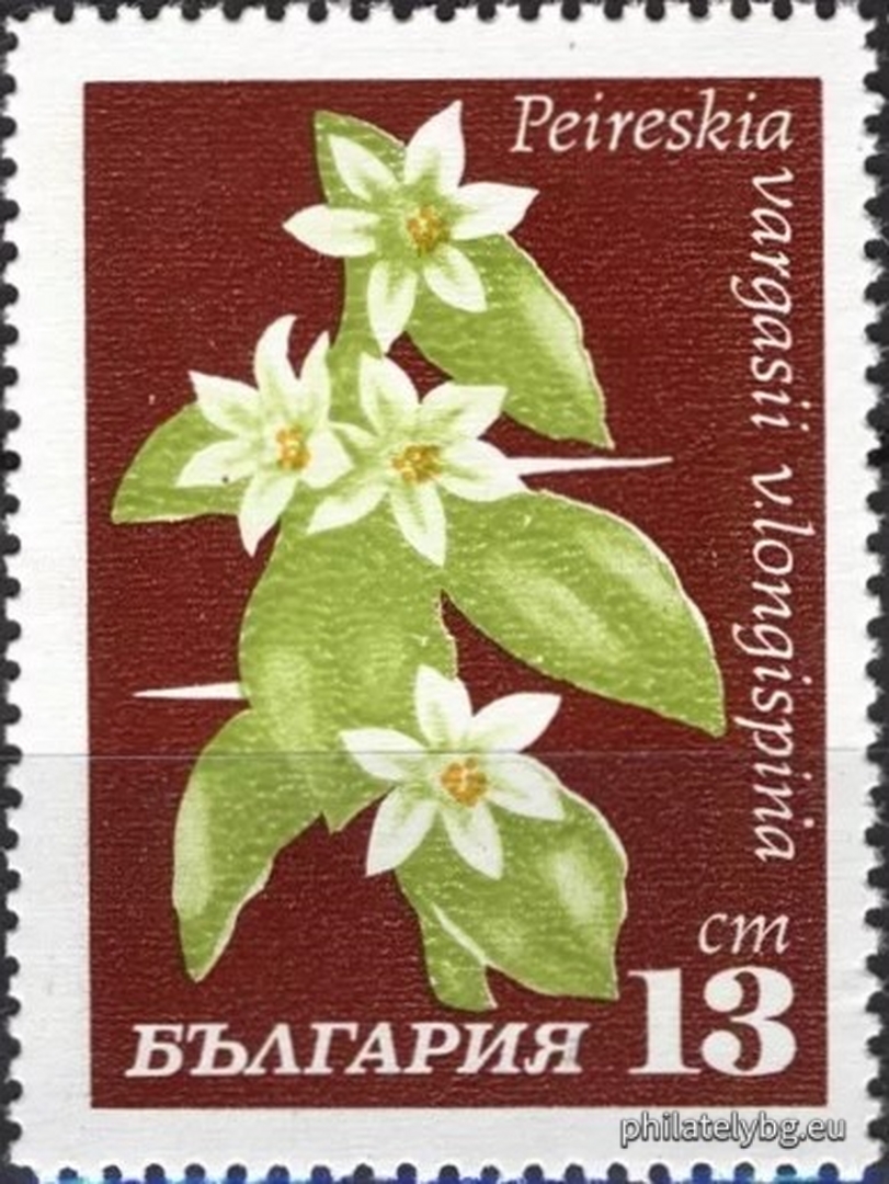 30.04.1970 - „ Кактуси . “ - осем пощенски марки.