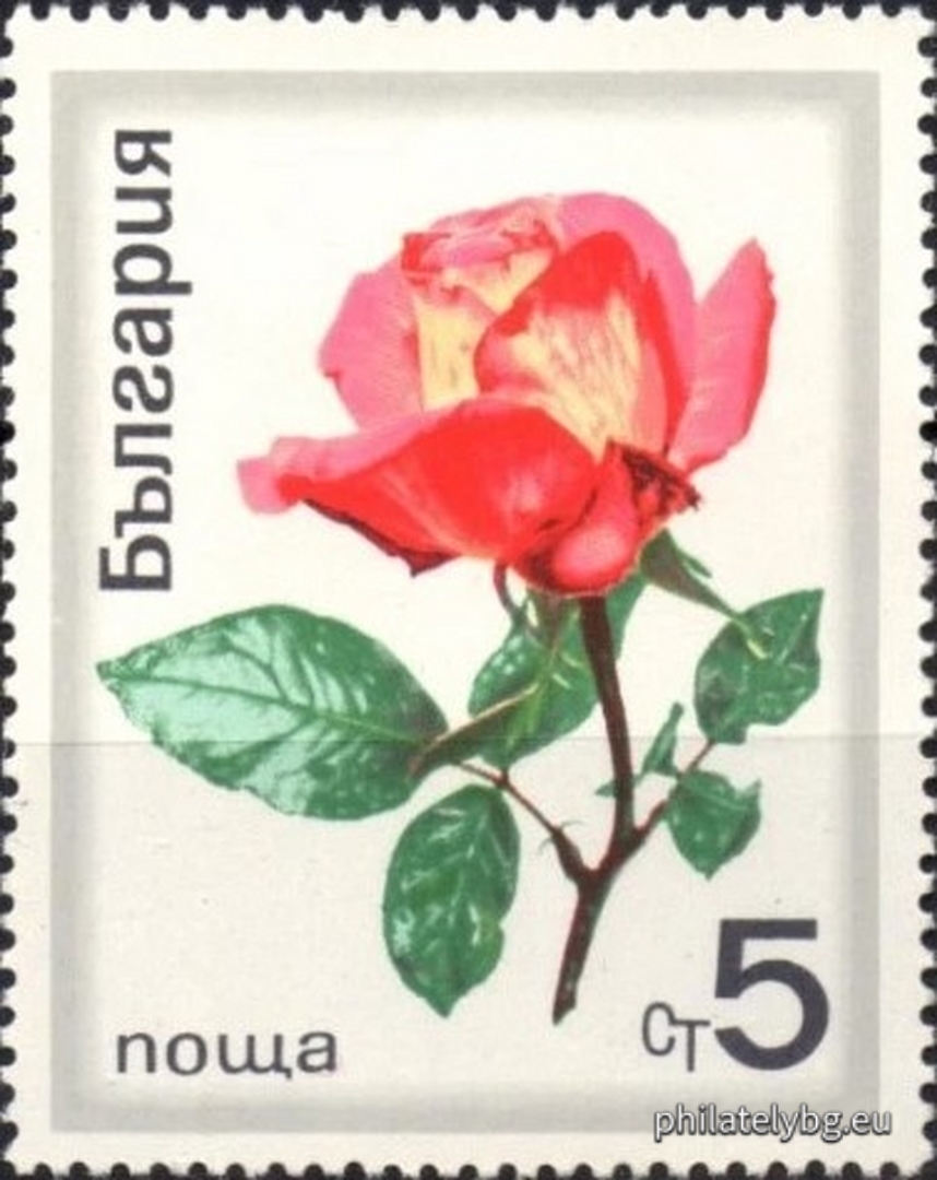 05.06.1970 - „ Рози . “ - осем пощенски марки.