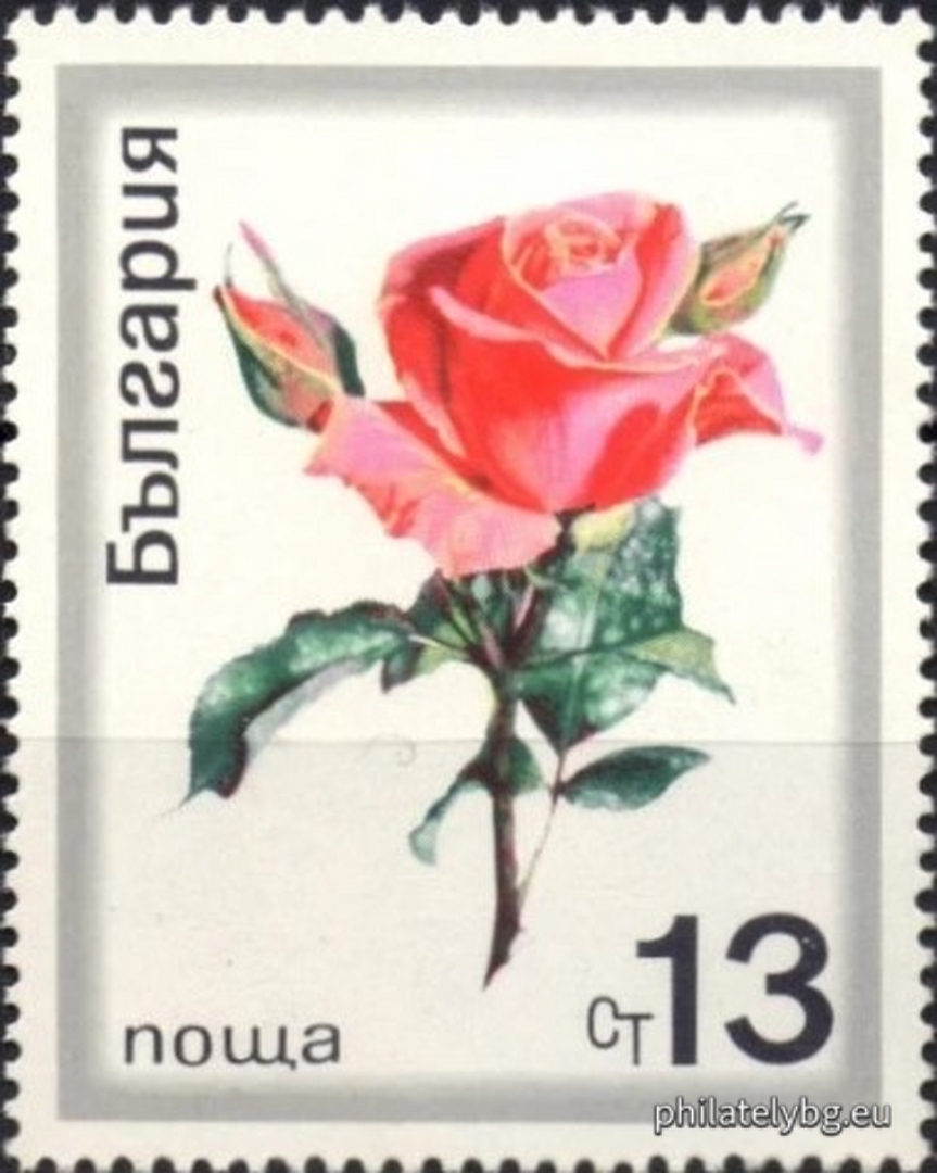 05.06.1970 - „ Рози . “ - осем пощенски марки.