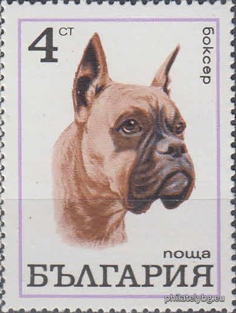 10.08.1970 - „ Кучета . “ - осем пощенски марки.