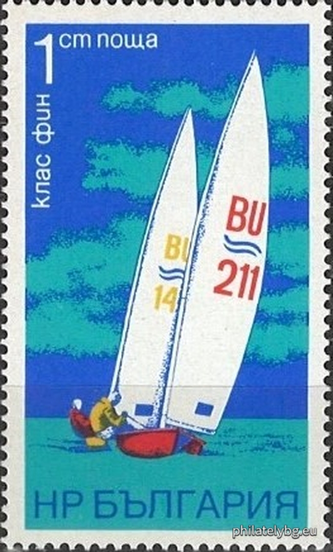 29.10.1973 - „ Воден спорт - ветроходство . “ - шест пощенски марки.