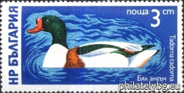 27.03.1976 - „ Водоплаващи птици . “ - шест пощенски марки.