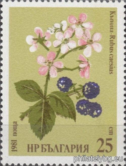 "Medicinal Plants." - six postage stamps.