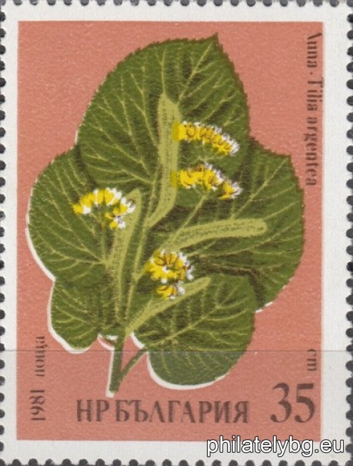 "Medicinal Plants." - six postage stamps.