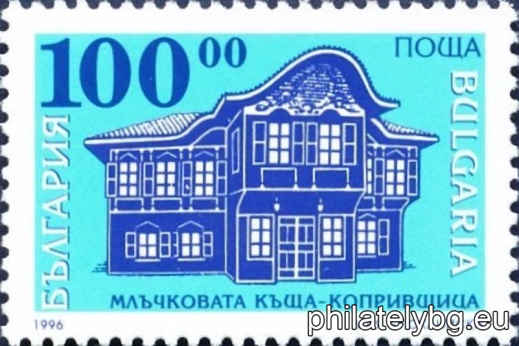 „ Редовни - исторически забележителности: възрожденски къщи. “ - шест пощенски марки.
