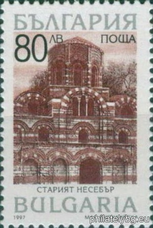 "Regular - Historical Landmarks: Sites Under UNESCO Protection (Part II)" - three postage stamps.