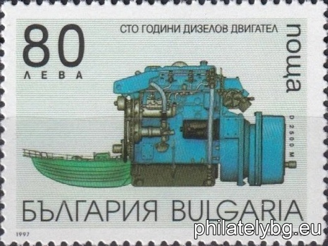 Motor vehicles (boat, tractor, truck, forklift) and the corresponding engine.